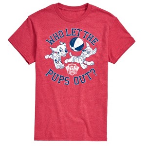 Men's - Paw Patrol - Who Let The Pups Out Short Sleeve Graphic T-Shirt - 1 of 4