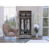 NicBex 71.10"H Armoire Wardrobe Closet Storage Cabinet with Double Doors & Shelves & Inner Drawer for Bedroom - 4 of 4