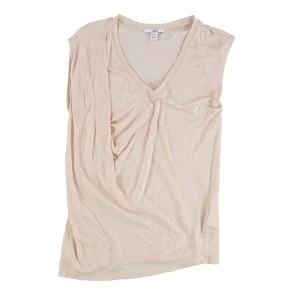 bar III Womens SS Twist Slub Basic T-Shirt - 1 of 2