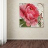 Trademark Fine Art -Color Bakery 'Apricot Peonies II' Canvas Art - 3 of 3