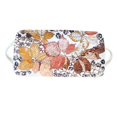 Tag 1.5 Inch Bramble Rectangular Platter Berries Fall Decorative Trays And Platters