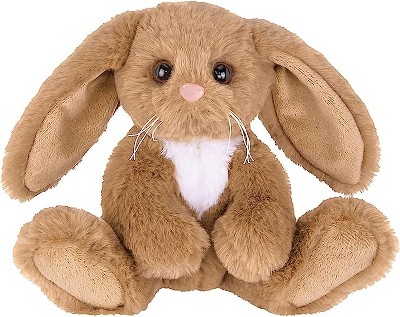 Bearington Bunny Rabbit White Plush Egg Basket Stuffed Animal, Adorable,  Soft and Cuddly, Great Gift for Kids of All Ages, Birthdays, Holidays and