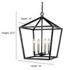 Millennium Lighting 4 - Light Pendant in  Matte Black - 2 of 2
