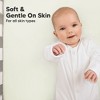 KeaBabies 2pk Soothe Fitted Crib Sheets Neutral, Organic Baby Crib Sheets, Fits Standard Nursery Baby Mattress - 4 of 4