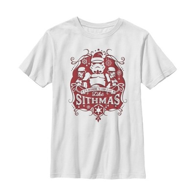 Star wars hot sale christmas tee