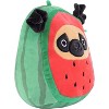 Squishmallows Original 8" Prince The Watermelon Pug Dog - Official Jazwares Plush - Collectible Puppy Stuffed Animal Toy - Gift for Kids, Girls & Boys - 3 of 4