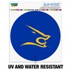 Texas A&M - Kingsville Secondary Logo Automotive Car Window Locker Circle Bumper Sticker - 2 of 4