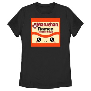 Women's Maruchan Cartoon Ramen Packet T-Shirt - 1 of 4