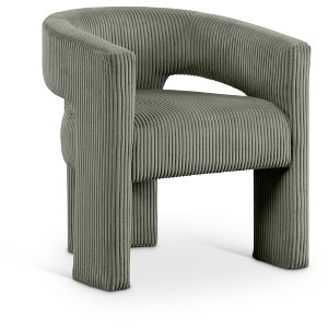 Meridian Furniture,Riz Corduroy Fabric Accent/Dining Chair - 1 of 4