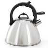 Mr. Coffee Starsbury 2.1 Quart Stainless Steel Whistling Tea Kettle with Stay-Cool Handles - 2 of 4