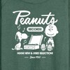 Women's - Peanuts - Charlie Brown Records Lightweight French Terry Slouchy - 2 of 4