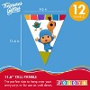Treasures Gifted Pocoyo Pennant Banners - Pre-strung Triangle Pennant Banners - Pocoyo Birthday Party Decorations - 2 of 4