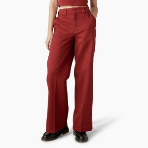 Dickies Women's Regular Fit Wide Leg Work Pants - 1 of 3