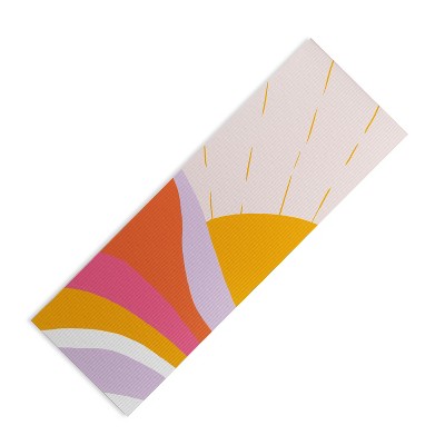 Sunshinecanteen Laurel Canyon Sunrise (6mm) 24" x 70" Yoga Mat - Society6