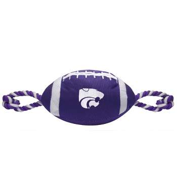 NCAA Kansas State Wildcats Nylon Football Dog Toy