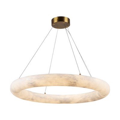 Artcraft Lighting Camila 1 - Light Chandelier in  Brushed Brass