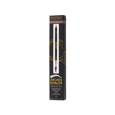 Photo 1 of Arches & Halos Precision Brow Shaping Pencil - 0.070oz Warm Brown 
