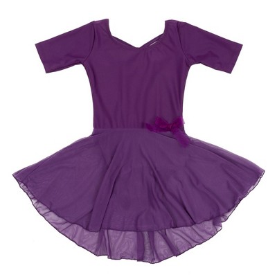 Girls' Gymnastics Swirl Pull-on Leotard - Cat & Jack™ Purple