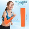 Unique Bargains Nylon Breathable Sun Protection Compression Arm Sleeves 1 Pair - 2 of 4