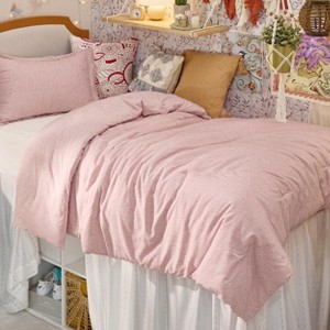 Bedsure | 2/3 Pcs Comforter Set Solid Cationic Dyeing Soft & Cozy Bedding Set - 1 of 4