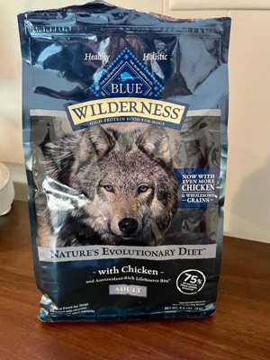 Blue Buffalo Wilderness Adult Dry Dog Food With Chicken Flavor - 28lbs ...