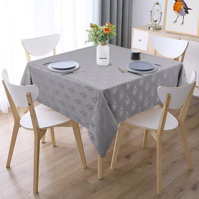 Jacquard Table Cloth Heavy Weight Damask Fabric Tablecloth