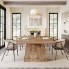 Tribesigns Dining Table for 4-6, 63"Modern Kitchen Table with Sturdy Tapered Wood Legs, for Dining Room, Kitchen, Living Room - 4 of 4