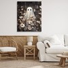 Stupell Industries Bookish Ghost & Flowers Canvas Art - 3 of 4