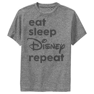 Boy's Disney Eat Sleep Repeat Performance Tee - 1 of 4