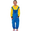 Minions Boys' Kigurumi Union Suit Fleece Pajamas – Stuart & Kevin Designs - 3 of 4