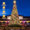 Ollny 800 LED Multi Color IP67 Waterproof Christmas String Lights (Green Wire, Plug in, 8 Modes) - 4 of 4