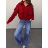 Women's faux-shearling Fleece Pullover - AEMI + CO - 2 of 4