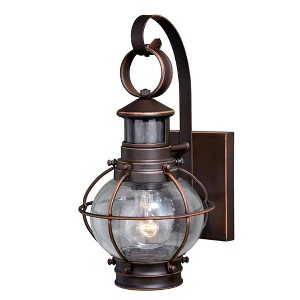 Vaxcel Chatham 1 - Light Wall Light in  Burnished Bronze - 1 of 4