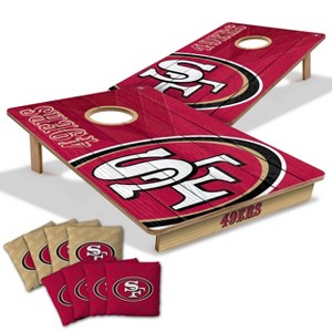 NFL San Francisco 49ers 2'x3' Wood Toss Game Set - 1 of 4