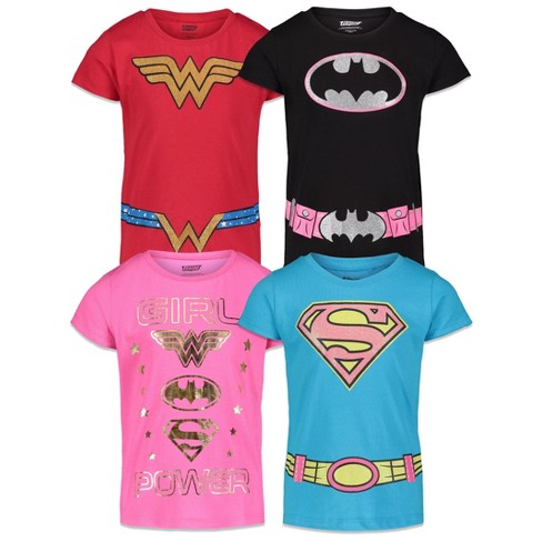  DC Comics Justice League The Flash Superman Batman Toddler Boys  3 Pack T-Shirts Red/Gray/Blue 2T: Clothing, Shoes & Jewelry