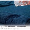 8pc Microfiber Bath Towel Set - 4 of 4