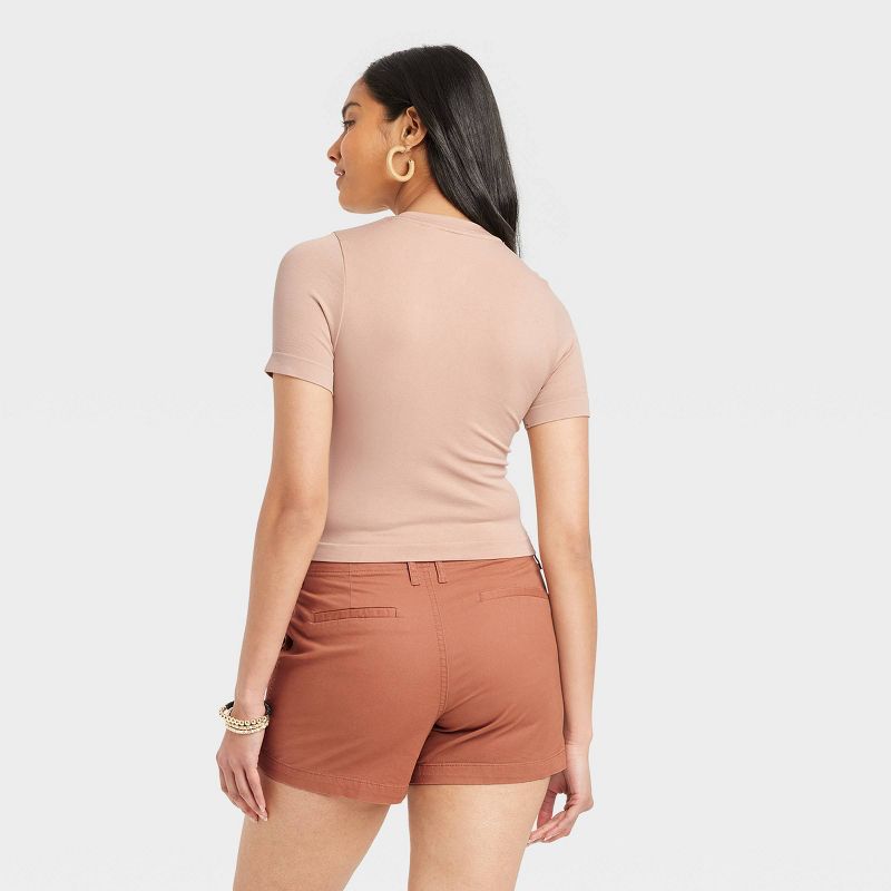 Women's High-Rise Everyday Chino Shorts - A New Day™, 6 of 14