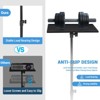 Projector Stand - Adjustable Height 22 to 63 Inches, Tripod for Laptop & Projector, Outdoor Movie Black - 4 of 4