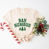 Simply Sage Market Women's Bah Humbug Trees Short Sleeve Graphic Tee - 3 of 3