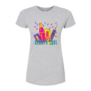 Women's - Coca-Cola - 90's Retro Style Fitted Graphic T-Shirt - 1 of 3