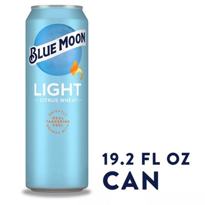 Blue Moon Light Beer - 19.2 fl oz Can