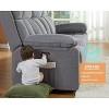 AMERLIFE Power Reclining Sofa with USB Charging Port & One-Touch Lock - 4 of 4