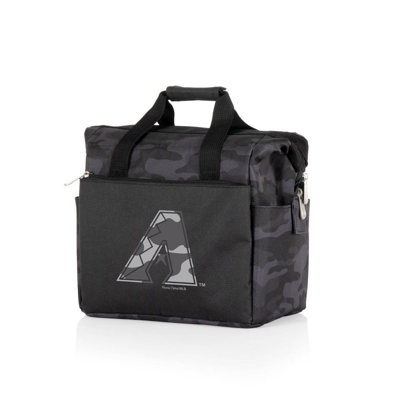 MLB Arizona Diamondbacks On The Go Soft Lunch Bag Cooler - Black Camo, 2 of 5