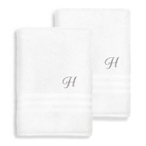 Linum Home Textiles 100% Turkish Cotton 2PC Denzi Bath Towel Set - 1 of 1