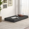 Tangkula Folding Bed Couch Fold Out Futon Sofa with Removable & Washable Covers Queen/Twin Size Convertible Mattress Gray - 3 of 4