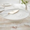 Portmeirion Sophie Conran Footed Cake Plate - 12.25 Inch Fine Porcelain Round Dessert Stand with Raised Pedestal Base, Elegant Serving Dish - 2 of 4