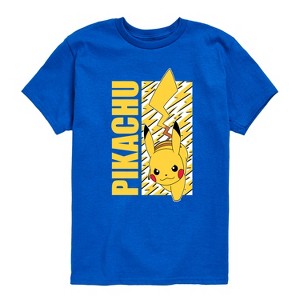 Boys' - Pokémon - Pikachu Logo Short Sleeve Graphic T-Shirt - 1 of 4