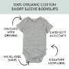 Honest Baby 10-Pack Organic Cotton Short Sleeve Bodysuits - 3 of 4