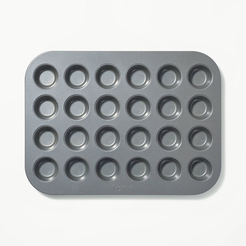 24ct Nonstick Aluminized Steel Mini Muffin Baking Pan - Figmint™, 1 of 5