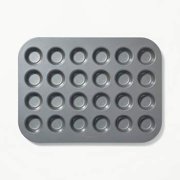 24ct Nonstick Aluminized Steel Mini Muffin Baking Pan - Figmint™